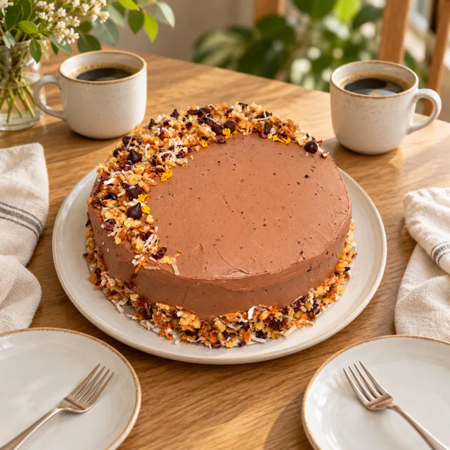 Sweet Potato & Cacao Cake