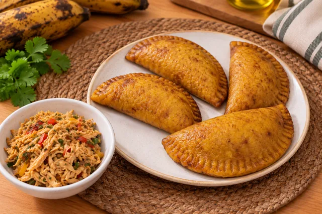 Plátano Maduro + Pollo