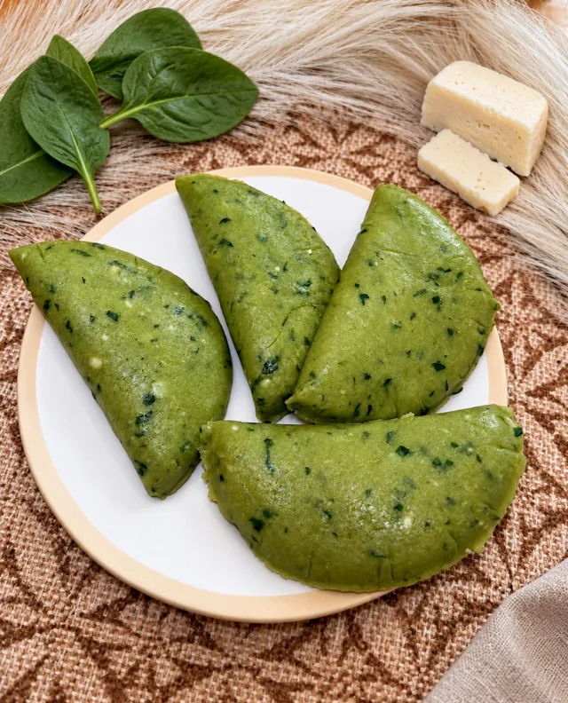 Yuca + Espinaca + Queso