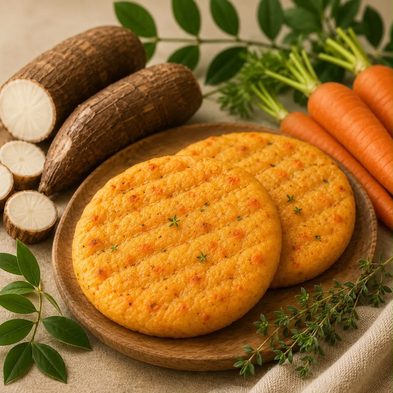 Yuca + Zanahoria de Raíces